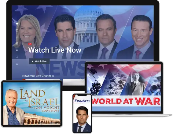 Newsmax Device Collage